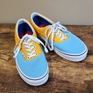 Vans Era Bright Multicolor Canvas Sneakers Unisex Size M8 W9.5
